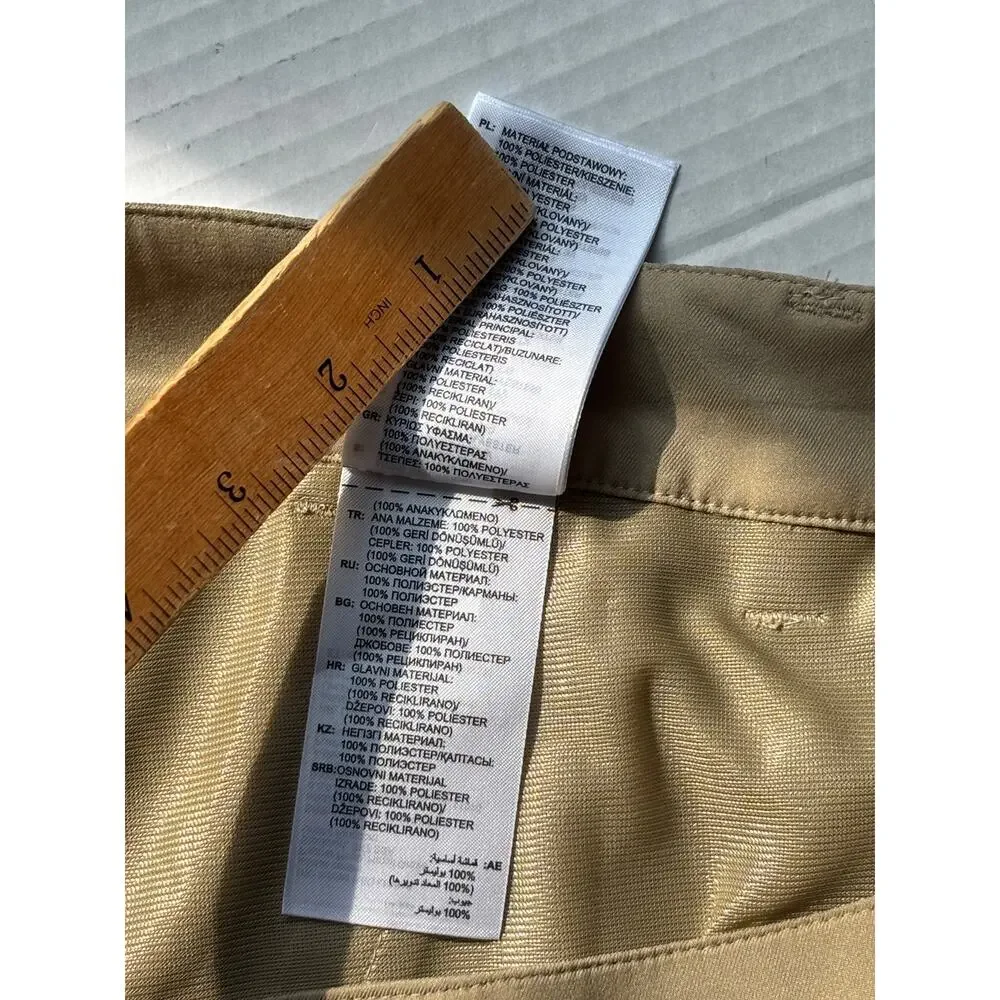 NWT Adidas Golf Shorts Men's 34 Khaki Hemp Flat Front Performance Golf Short